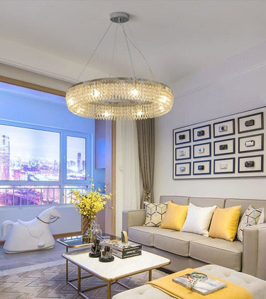 modern crystal chandelier for living room